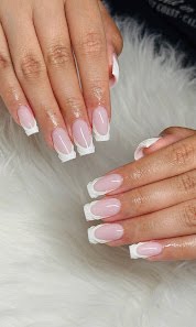 Gel-X extension set with pink gloss